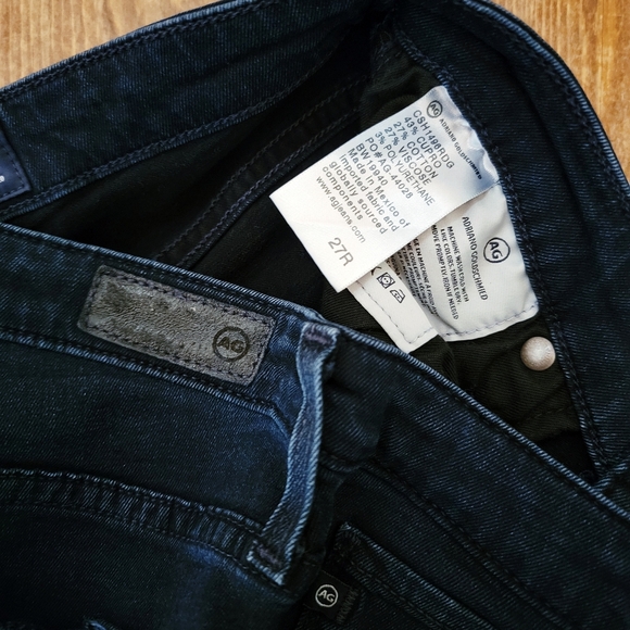 ❄️3\$18 AG Adriano Goldschmied Skinny Jeans size 27 regular - Picture 6 of 6